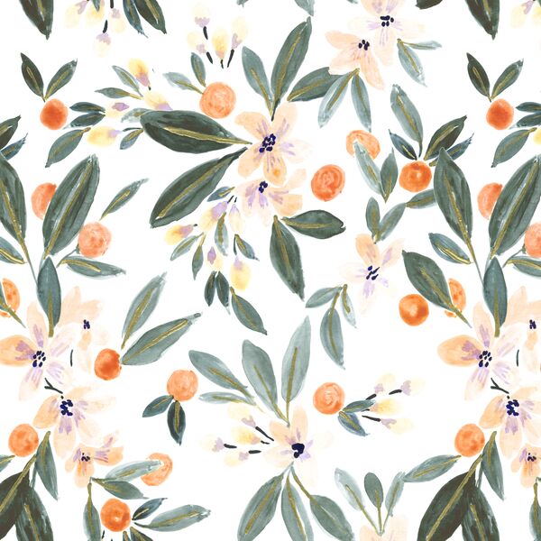 Clementine Bloom in White