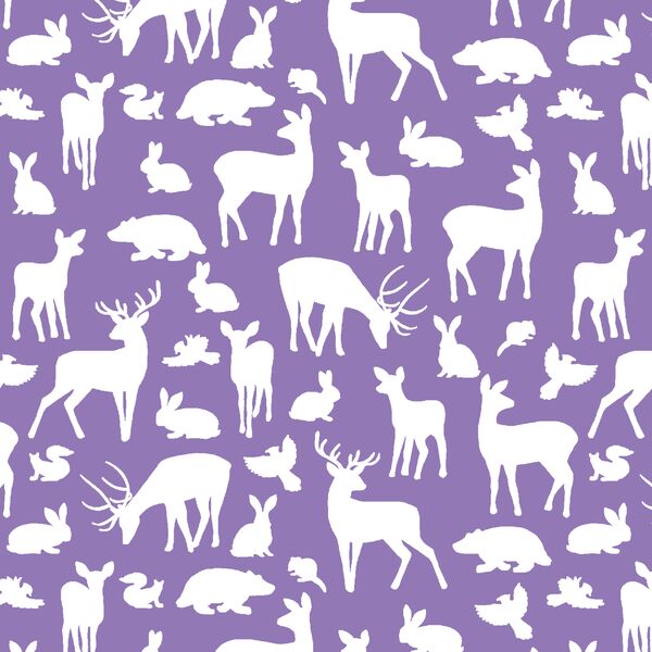 Forest Friends in Amethyst