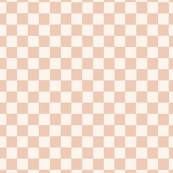 Organic Checkerboard in Pink