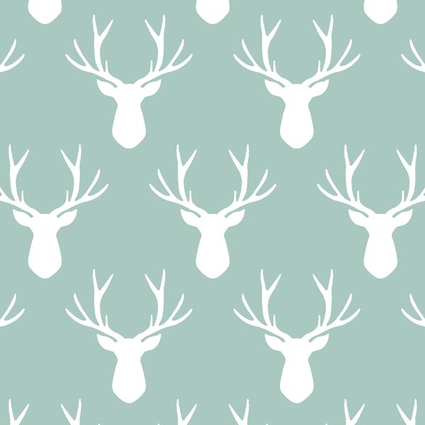 Stag Silhouette in Aspen