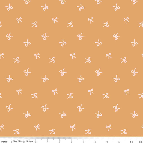 Twirls & Ties in Apricot