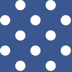 Jumbo Dot in Blue Jay