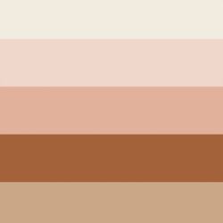 Large Ombre Stripe in Blushing