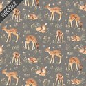 Oh Deer Wideback in Pewter