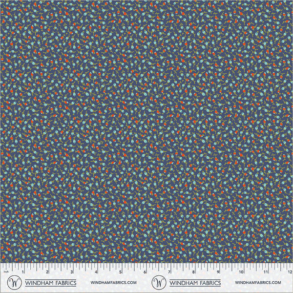 Ditsy Bloom in Navy