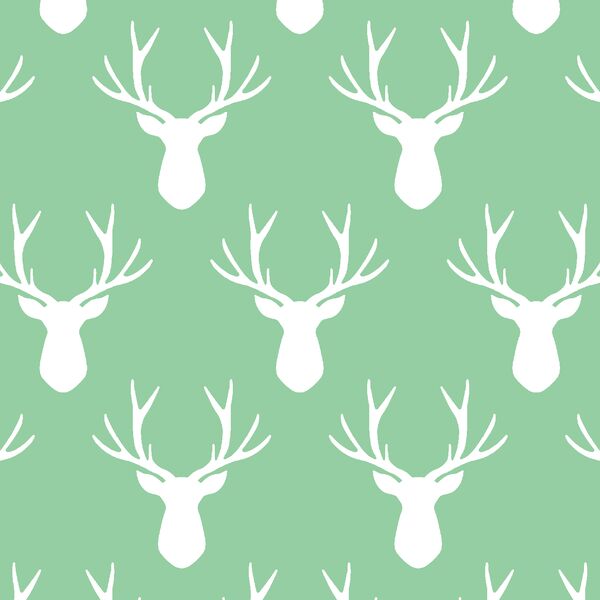 Stag Silhouette in Sprout