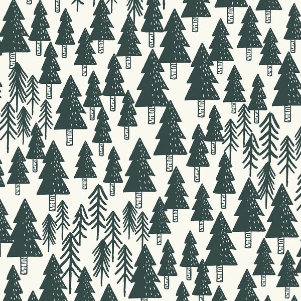 In The Woods in Pine Grove on Cream