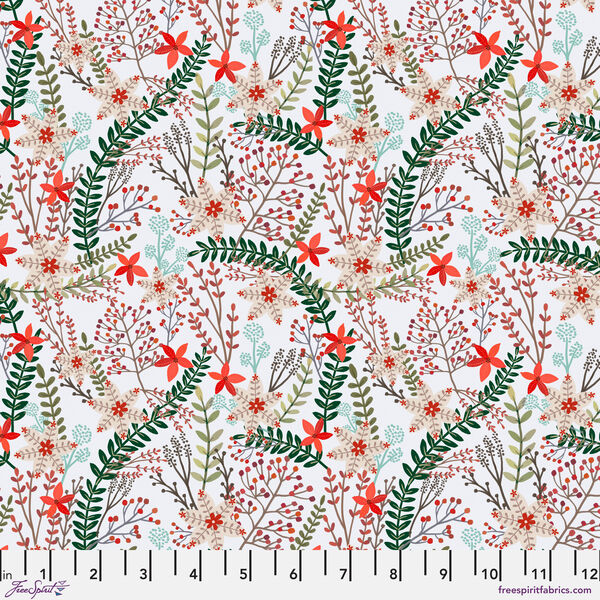 Merry Berries in White