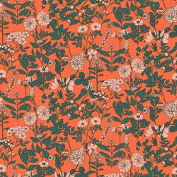 Forest Floral in Vermilion