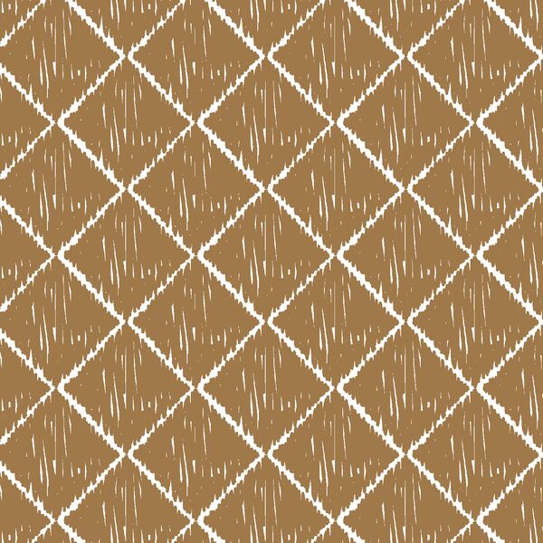 Ikat in Ochre