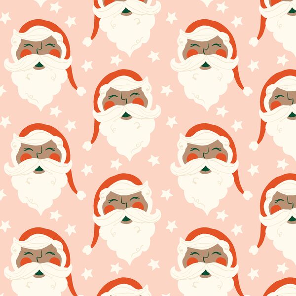 Large Merry St. Nick in Sweet Pink