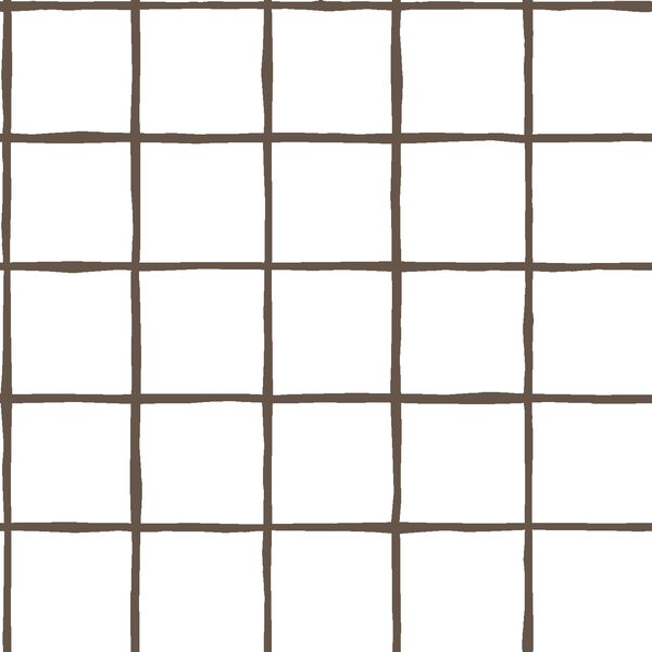 Windowpane in Timber on White
