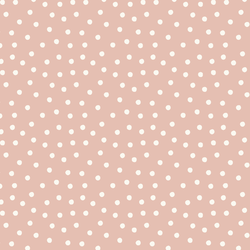 Tossed Polka Dot in Powder Pink
