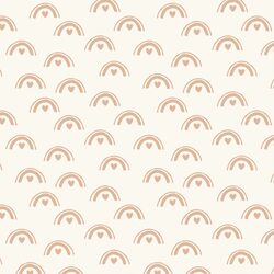 Sweet Rainbow in Latte on Cream