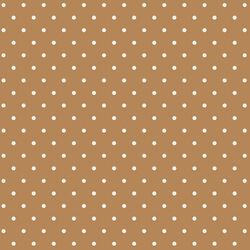 Simple Polka Dots in Caramel