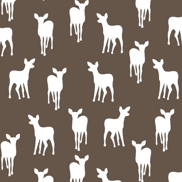 Fawn Silhouette in Timber