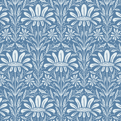 Woodland Daisy Fan in Cove