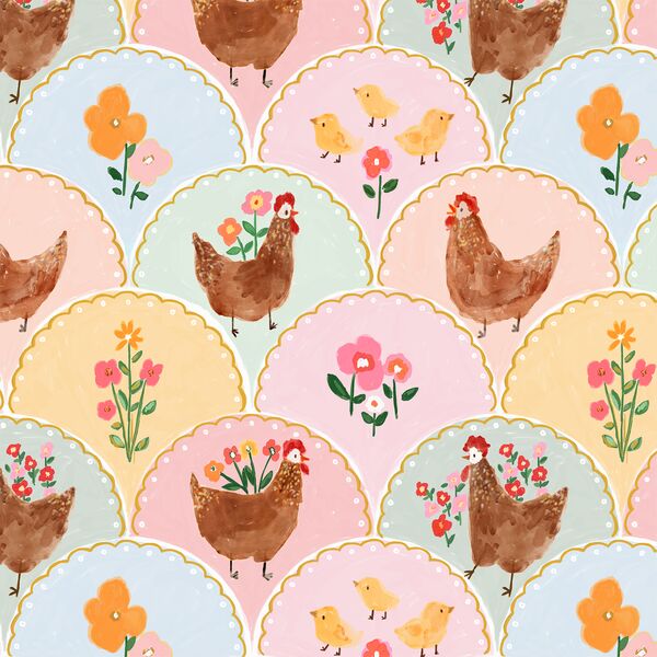 Chicken Coop in Blooms