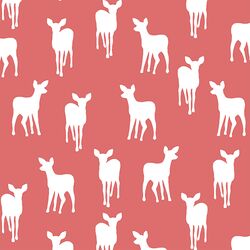 Fawn Silhouette in Poppy