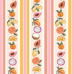 Market Stripe in Fruits