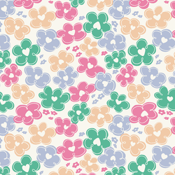 Little Daisy Heart in Sherbet