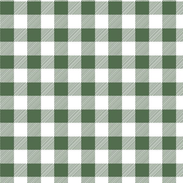 Medium Buffalo Plaid in Kale