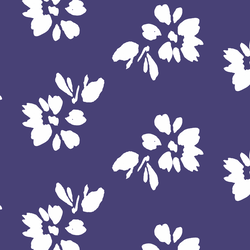 Silhouette in Indigo