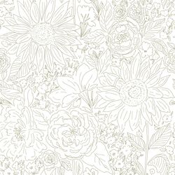 Paperie in Easter Sage Green on White