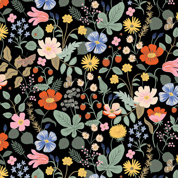 Strawberry Fields in Black
