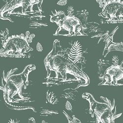 Dinosaurs in Cactus Green