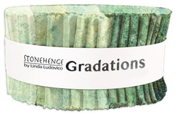 Stonehenge Gradations 2.5" Strip Roll in Pine Ridge
