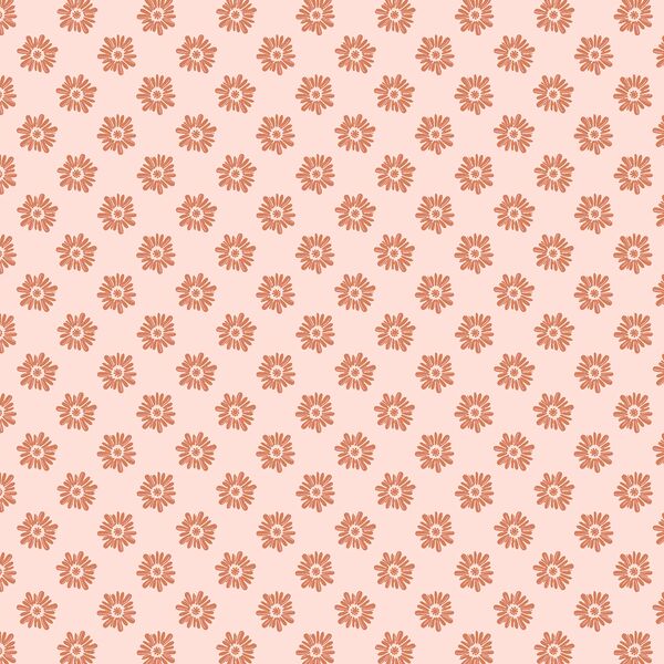 Medallion in Soft Peony