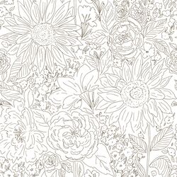 Paperie in Coffee Bean on White