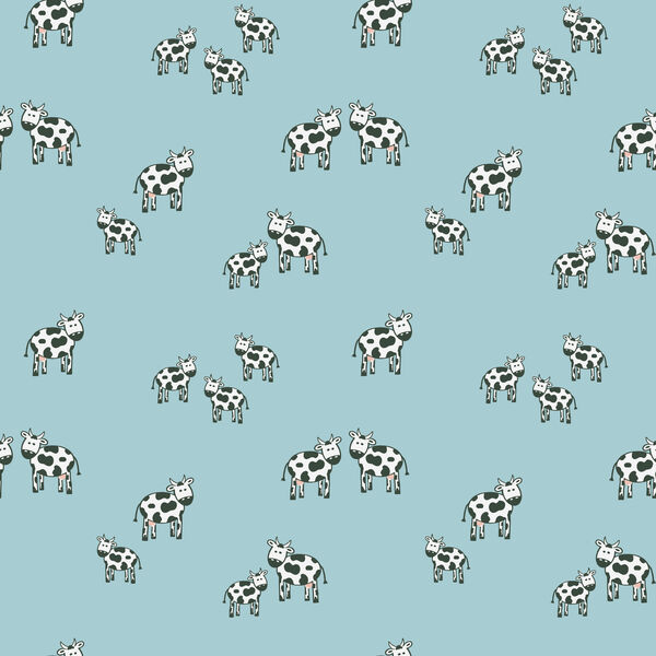 When the Cows Come Home in Blue Skies