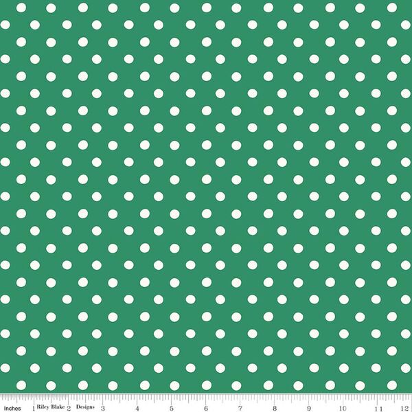 Button Dots in Green