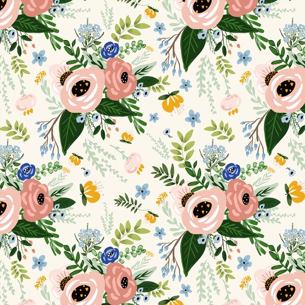 Large Summer Woodland Garden in Ivory