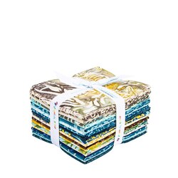 Expressions Batiks Fat Quarter Bundle in Sunken Treasure