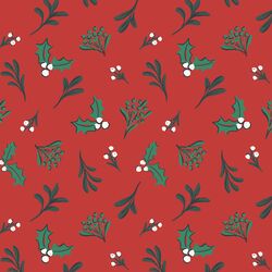 Holiday Grace in Lava Red
