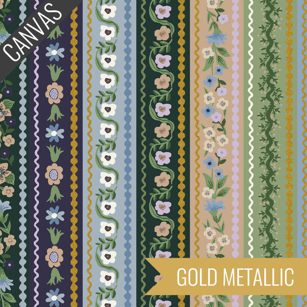 Gemma Canvas in Cool Metallic
