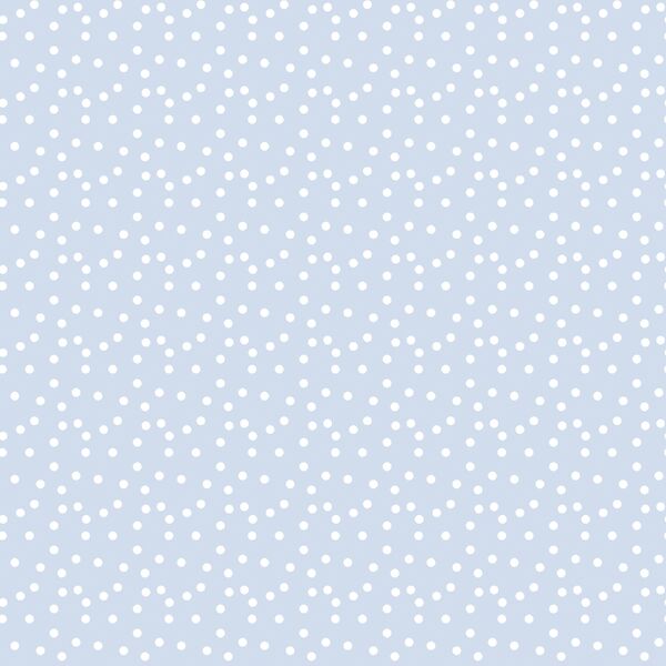 Spring Polka Dots in Sky Blue