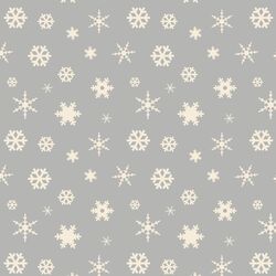 Winter Snowfall in Gray