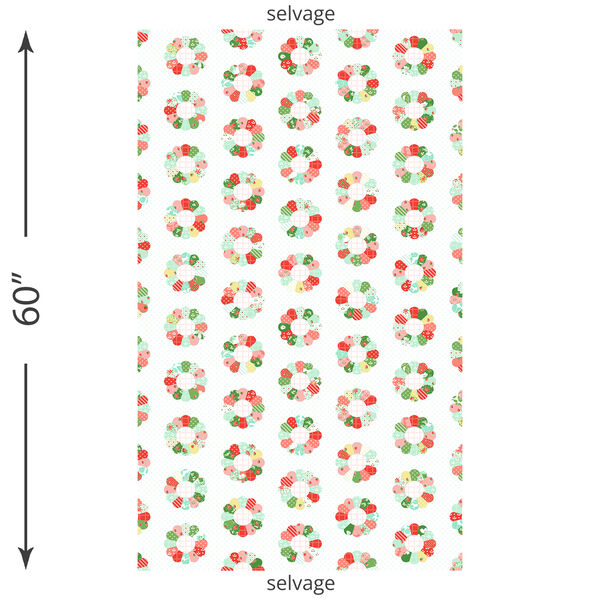 Bloom Patchwork Cheater in Multi