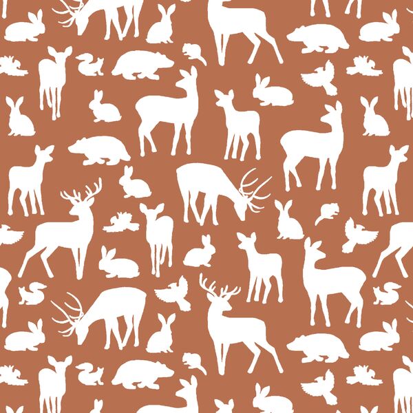Forest Friends in Terracotta