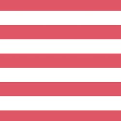 Horizontal Play Stripe in Passion