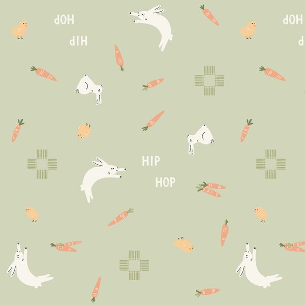Hip Hop Easter in Pastel Green
