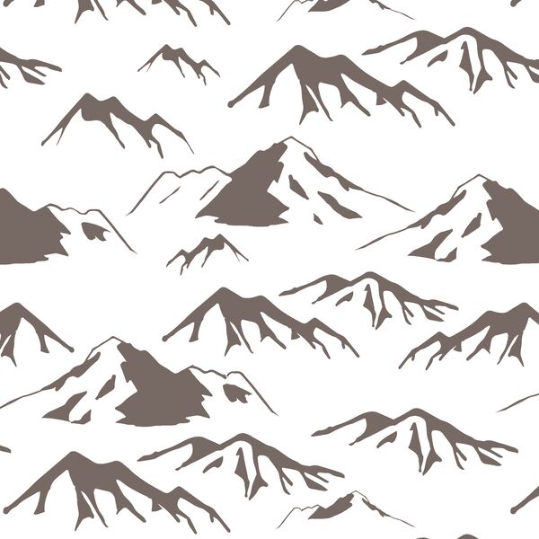 Big Mountain Range in Woodland Stone