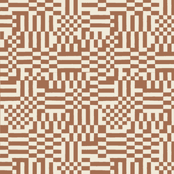Checkery Checker in Cocoa Brown