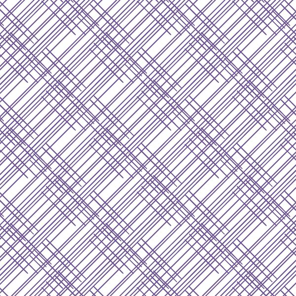 Thatched in Ultra Violet on White