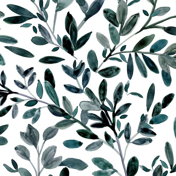 Sprigs in Deep Jade