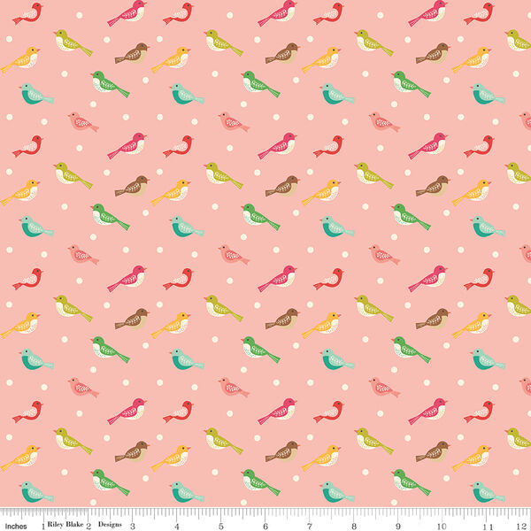 Bird in Peaches 